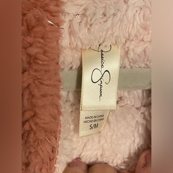 Jessica Simpson reversible soft, oversized sherpa jacket, S/M - Picture 4 of 7